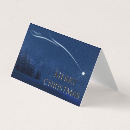 North Star Christmas Card