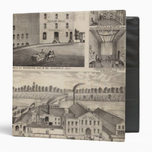 North Star Iron Works, Washburn, Minnesota 3 Ring Binder