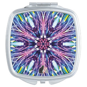 North Star Kaleidoscope Compact Mirror