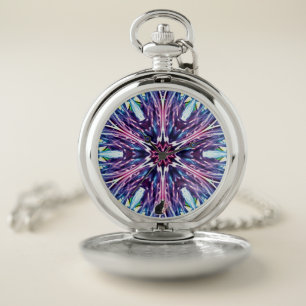 North Star Kaleidoscope Pocket Watch