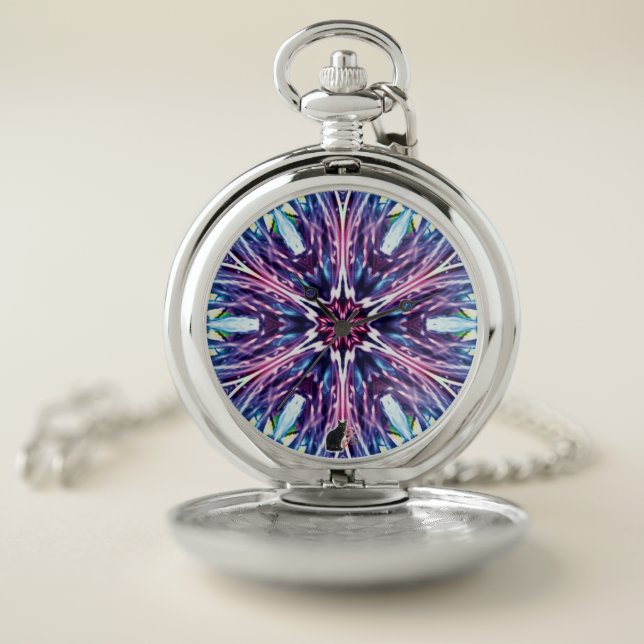North Star Kaleidoscope Pocket Watch (Inside)