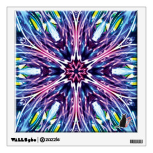 North Star Kaleidoscope Wall Decal