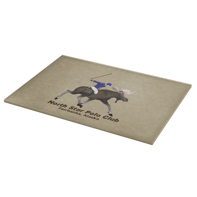North Star (Moose) Polo Club Cutting Board (Corner)