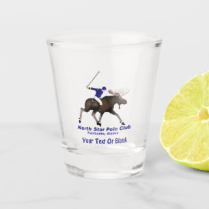 North Star (Moose) Polo Club Shot Glass
