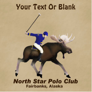 North Star (Moose) Polo Club Statuette