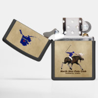 North Star (Moose) Polo Club Zippo Lighter