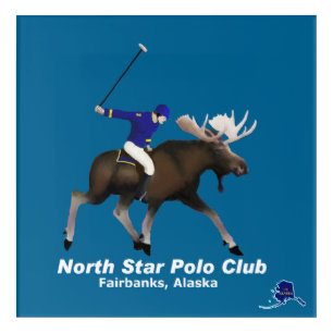 North Star Polo Club Acrylic Print