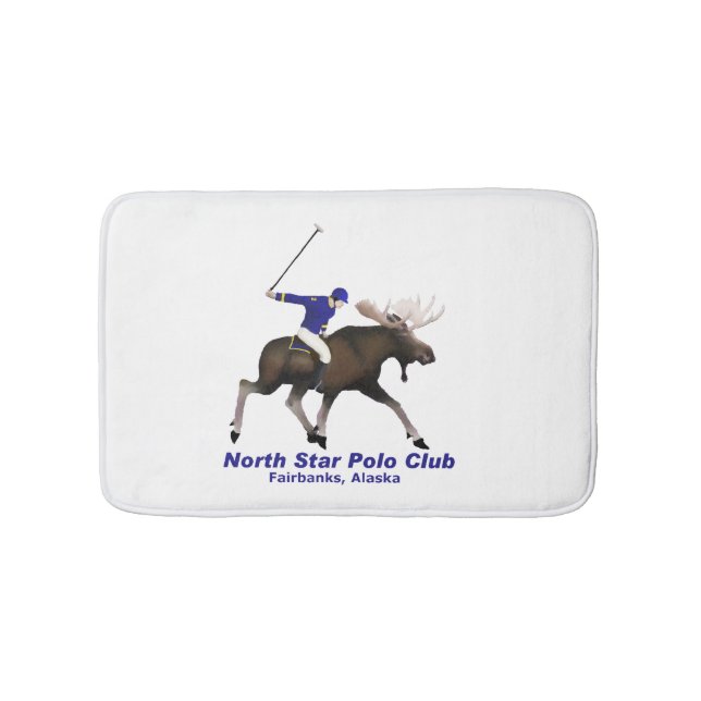 North Star Polo Club Bathroom Mat (Front)