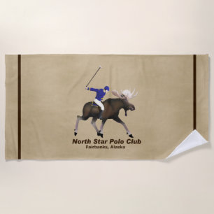North Star Polo Club Beach Towel
