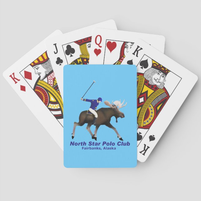 North Star Polo Club Poker Cards (Back)