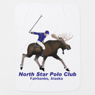 North Star Polo Club Swaddle Blanket
