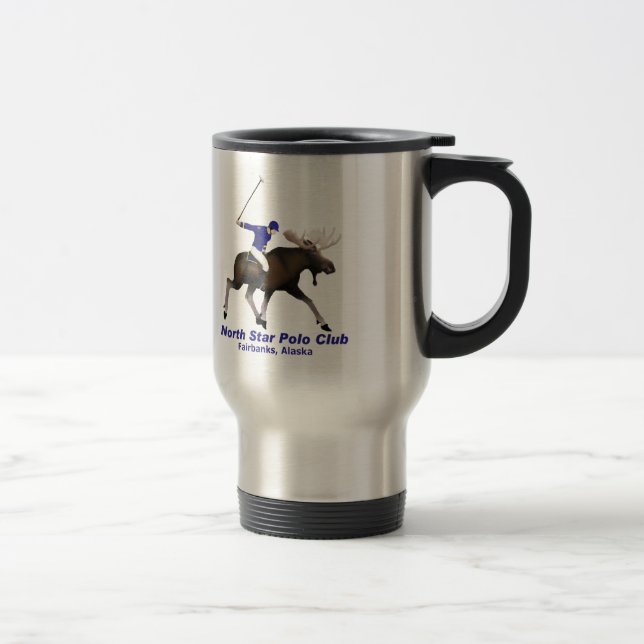 North Star Polo Club Travel Mug (Right)