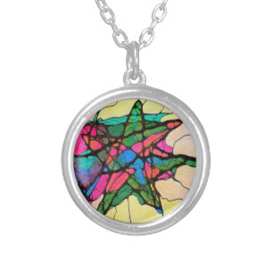 North Star Silver Plated Necklace