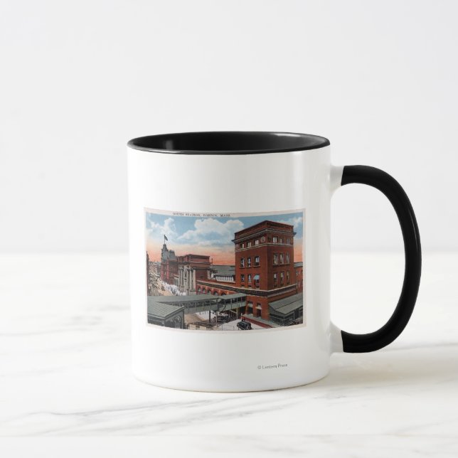 North Station - Railroad Depot Mug (Right)