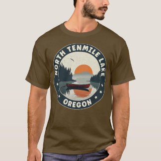 North Tenmile Lake Oregon Sunset T-Shirt