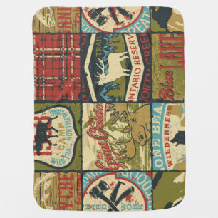 North Territories Adventure: Symbolic Patchwork Baby Blanket
