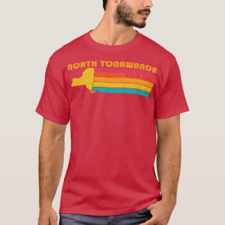 North TonaNew York Vintage Distressed Souvenir T-Shirt