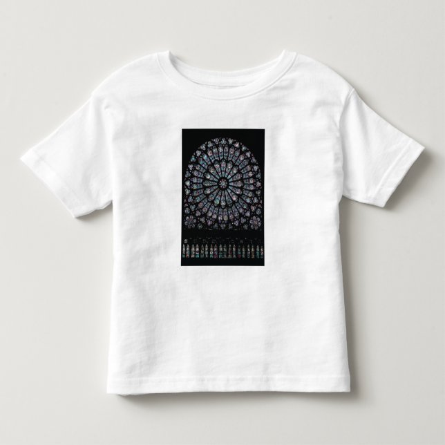 North transept rose window toddler t-shirt (Front)