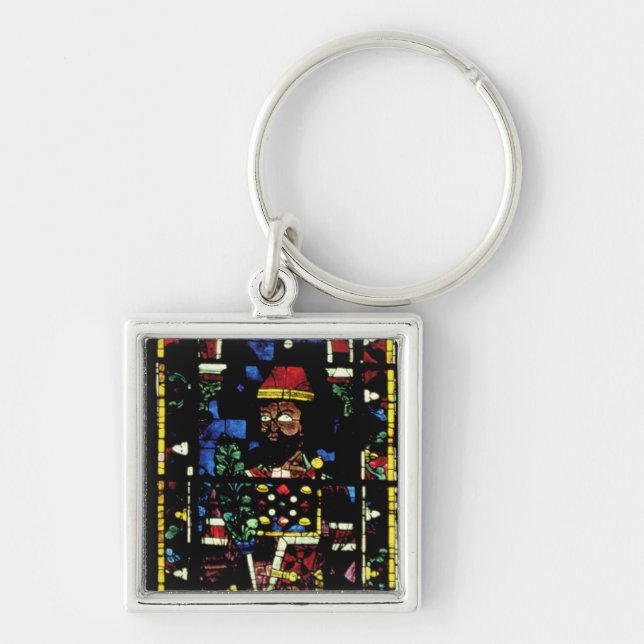 North transept windows; rose depicts the Old Testa Keychain (Front)