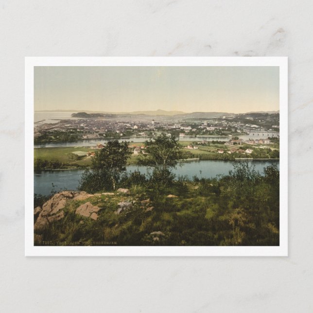 North Trondheim, Trondelag, Norway Postcard (Front)