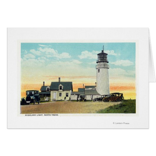 North Truro Highland Lighthouse View Cards (Front Horizontal)