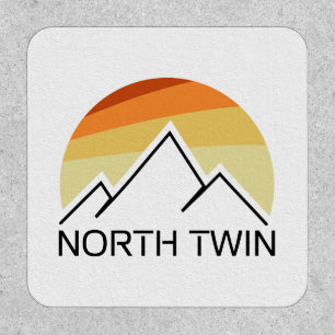 North Twin Mountain New Hampshire Retro Patch