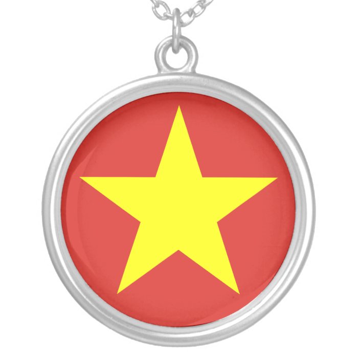 North Vietnam, Vietnam flag Necklaces