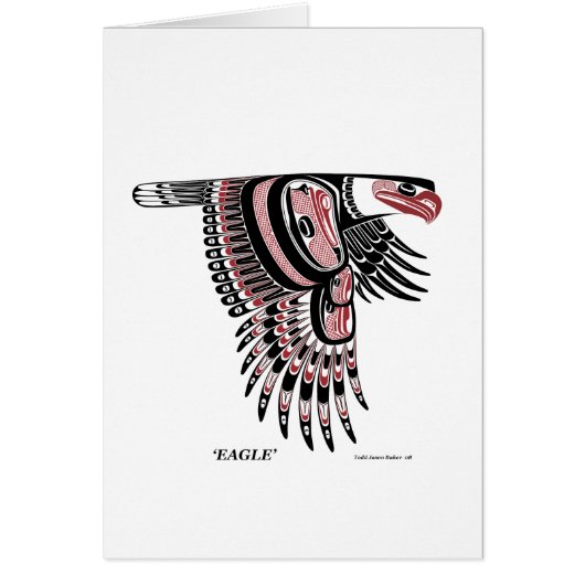 North West Coast Native Eagle Cards (Front)