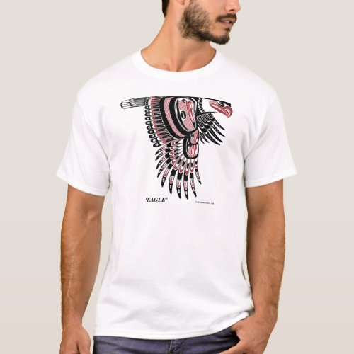 North West Coast Native Eagle T_Shirt