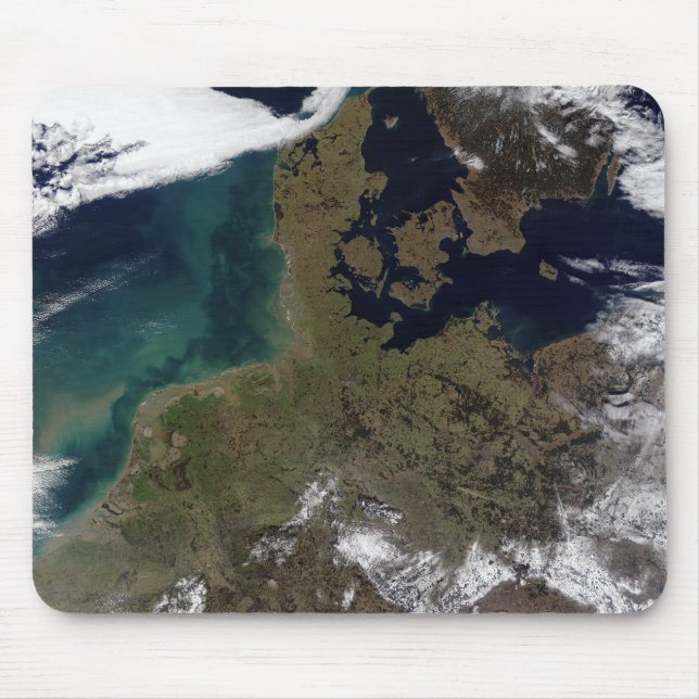North Western Europe Mouse Pad (Front)