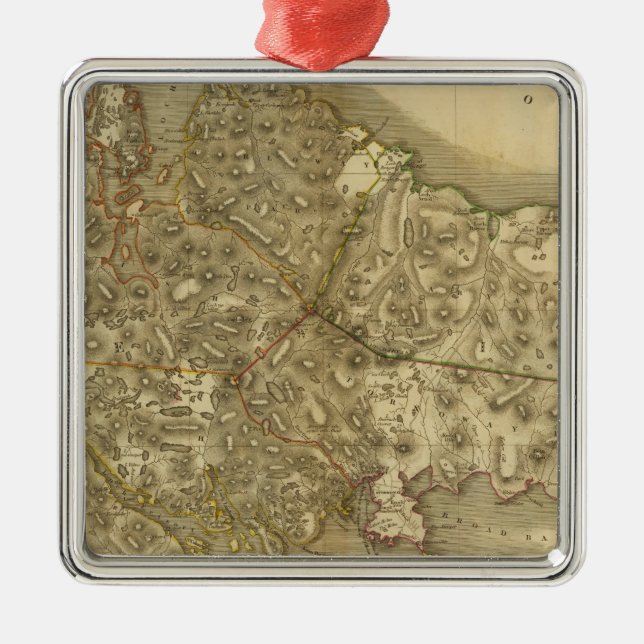North Western Isles Metal Ornament (Front)