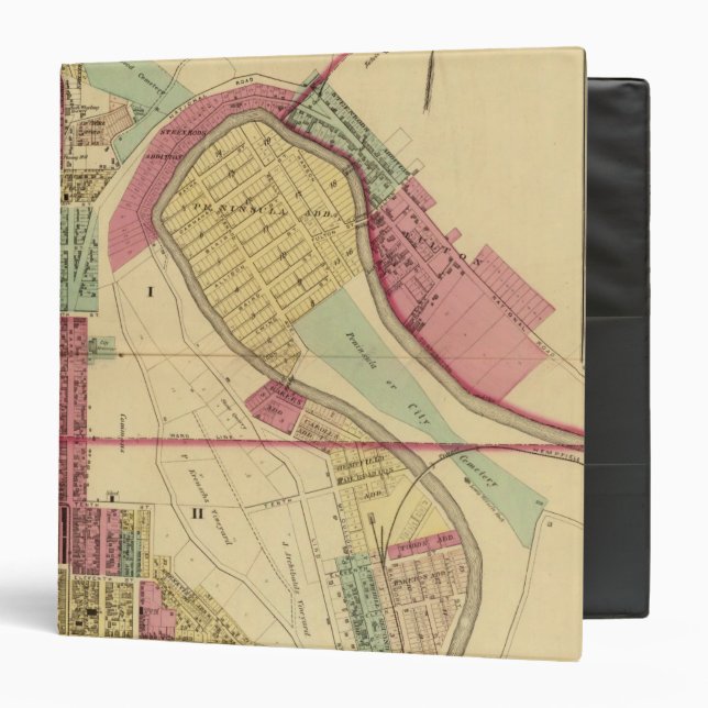 North Wheeling 3 Ring Binder (Front/Inside)