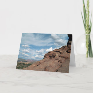 North Window Arch Utah Desert Landscape Photo Card