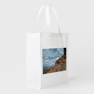 North Window Arch Utah Desert Landscape Photo Reusable Grocery Bag