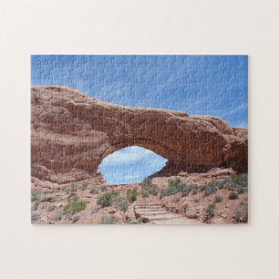 North Window- Arches National Park Jigsaw Puzzle