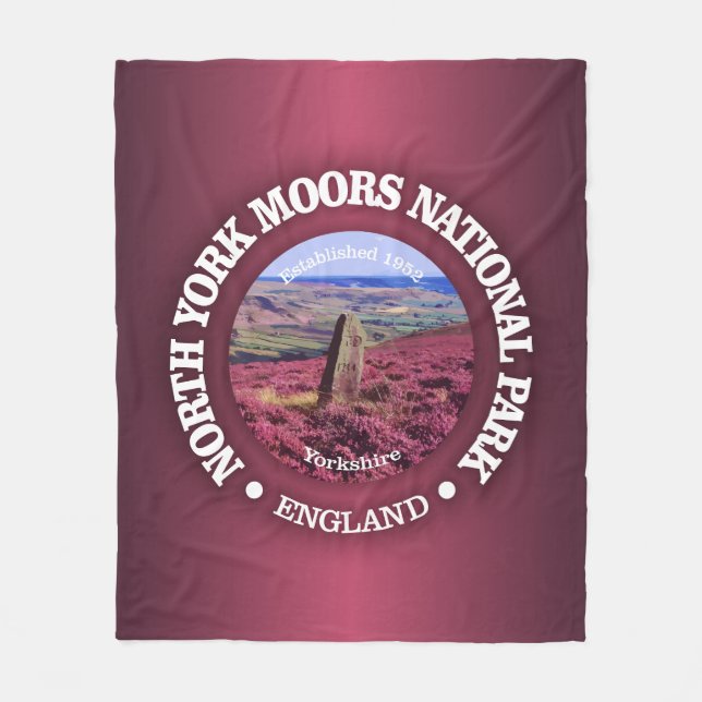 North York Moors Fleece Blanket (Front)