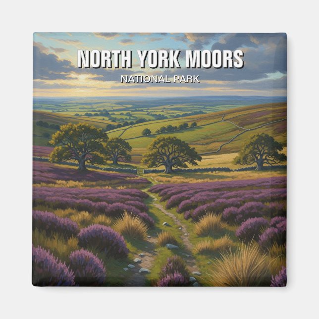 North York Moors National Park England Magnet (Front)
