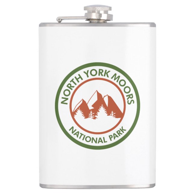 North York Moors National Park Flask (Front)