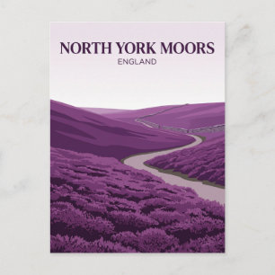 North York Moors United Kingdom Postcard