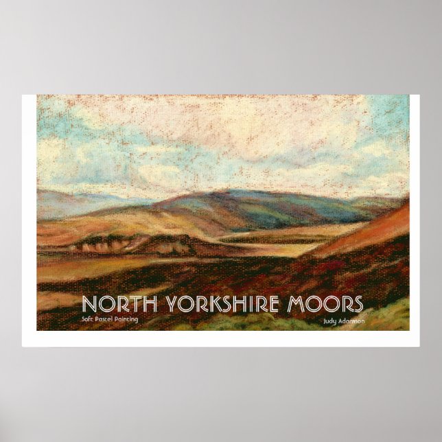 North Yorkshire Moors Print/Poster.. Poster (Front)
