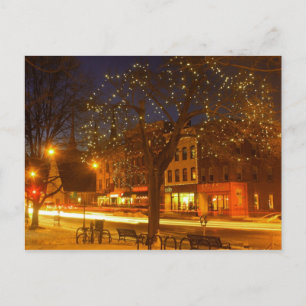 Northampton Downtown Lights Postcard