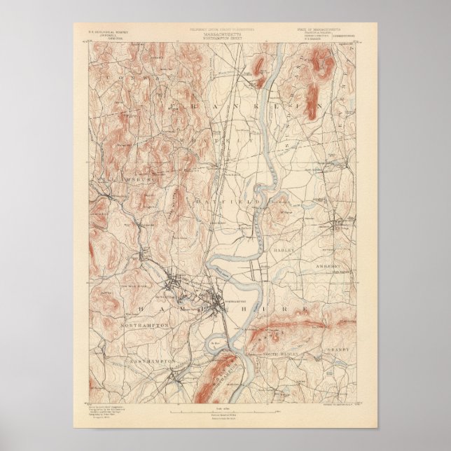 Northampton, Massachusetts Poster (Front)