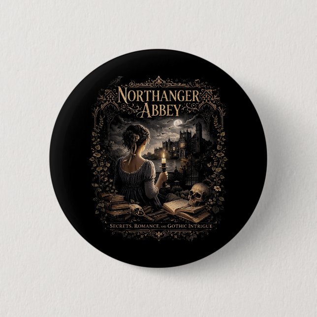 Northanger Abbey Button (Front)