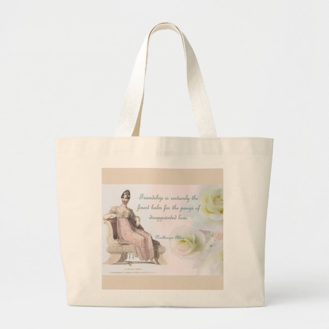 Northanger Abbey Large Tote Bag (Front)