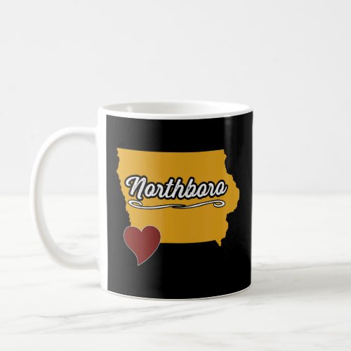 NORTHBORO IOWA IA USA Cute Souvenir Merch  US City Coffee Mug