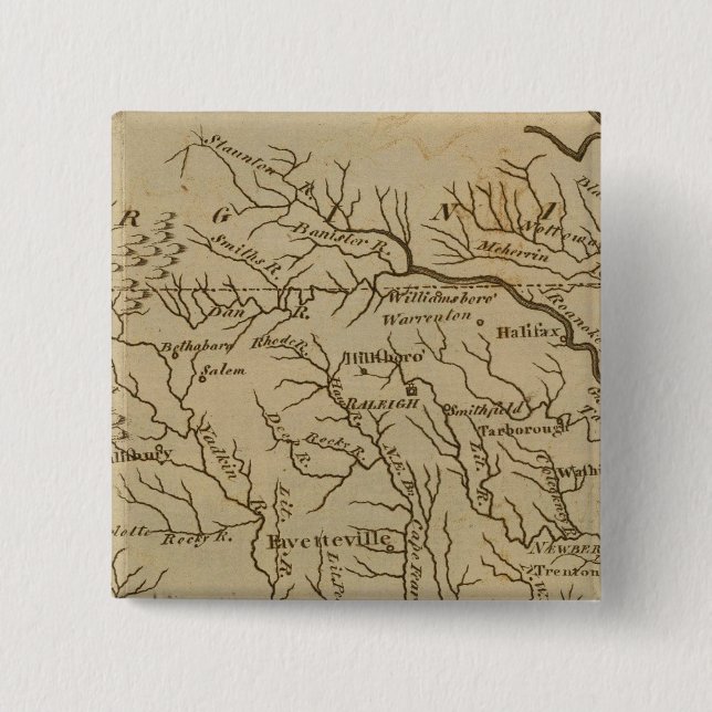 NorthCarolina Pinback Button (Front)