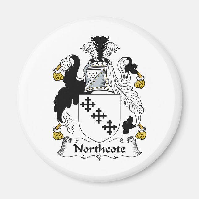 Northcote Family Crest Magnet (Front)
