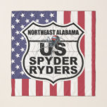 Northeast Alabama Chapter - Scarf USA Flag<br><div class="desc">Northeast Alabama Chapter - Scarf USA Flag</div>
