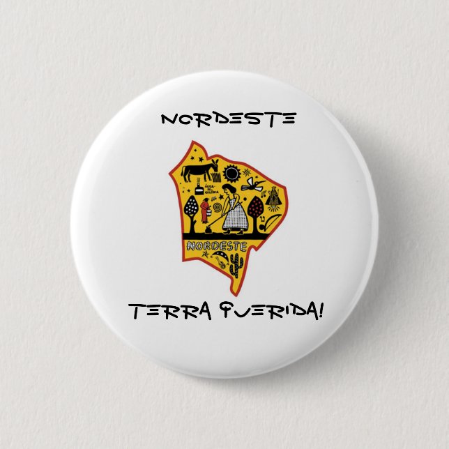 NORTHEAST BOTON PINBACK BUTTON (Front)