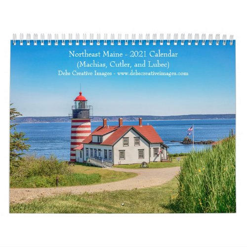 Northeast Maine Machias Cutler Lubec 2021 Calendar